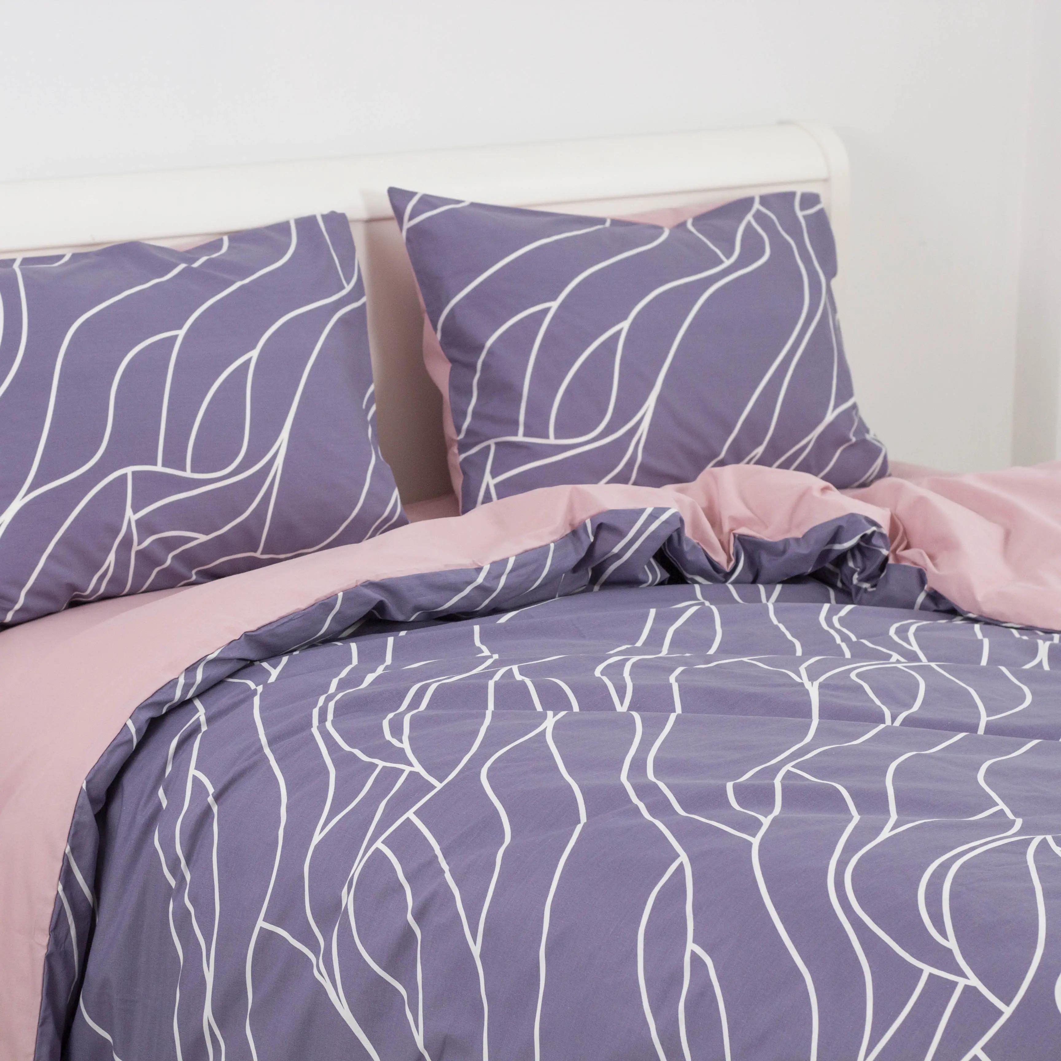 Комплект постільної білизни ТЕП Grey Blossom, сімейна - Фото 3