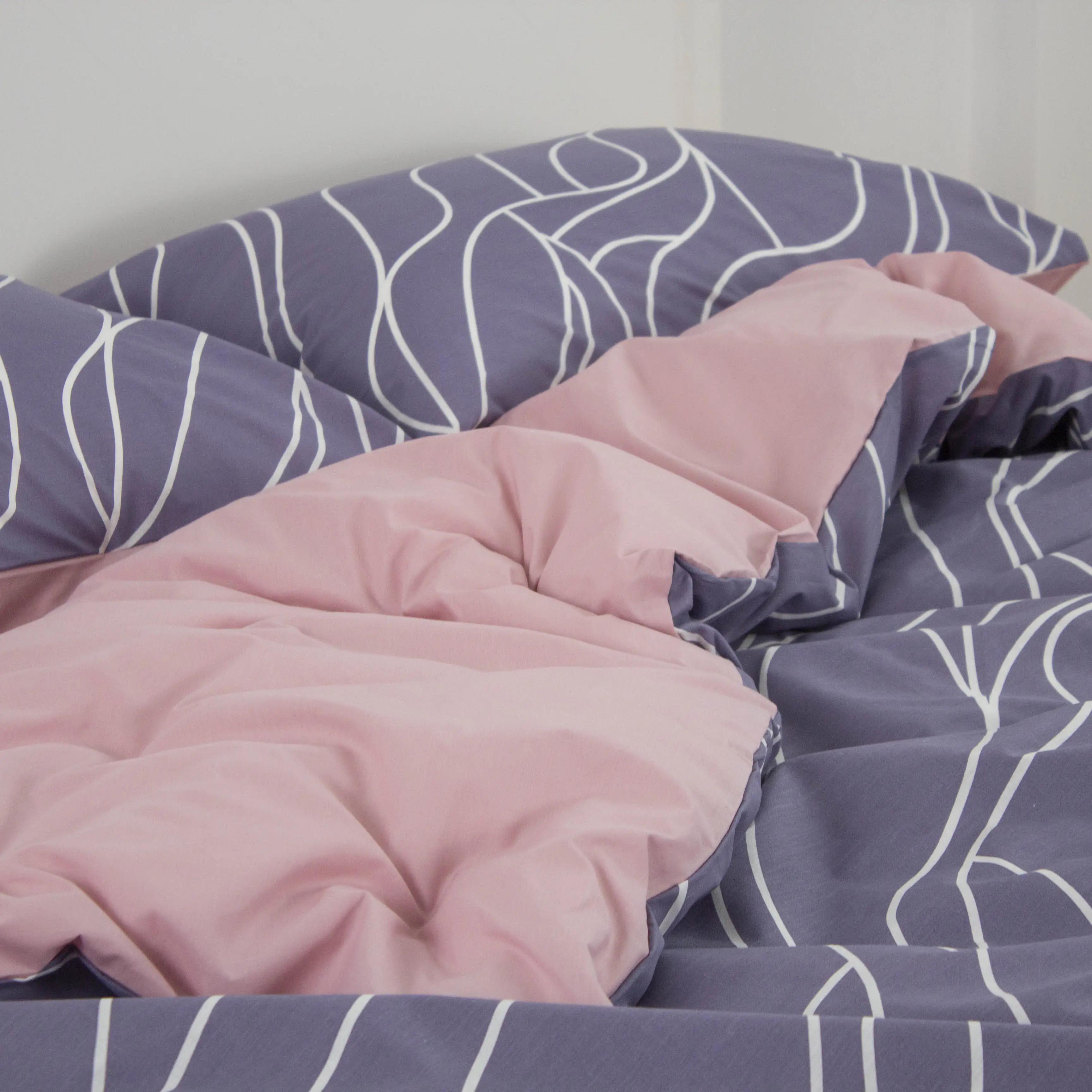 Комплект постільної білизни ТЕП Grey Blossom, сімейна - Фото 4