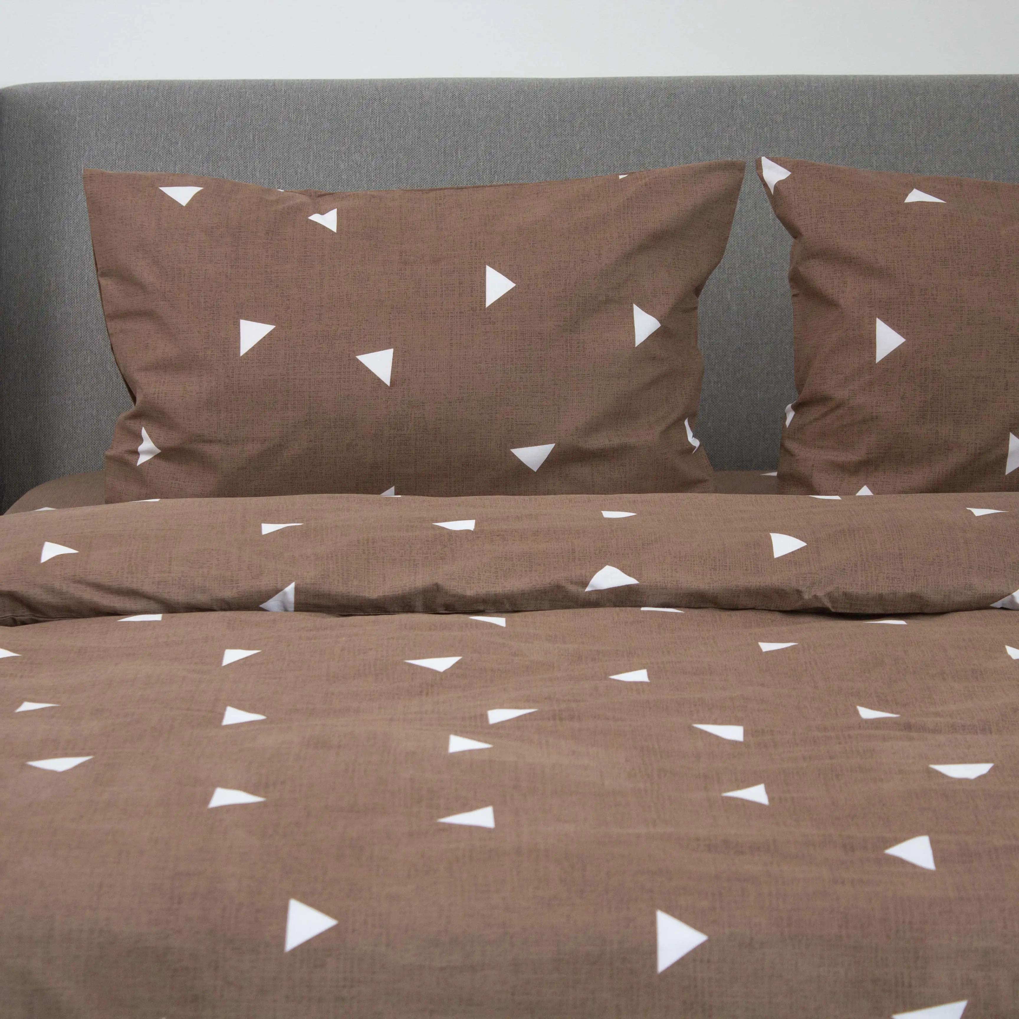 Комплект постельного белья "ТЕП" Choco Triangles, полуторное - Фото 2