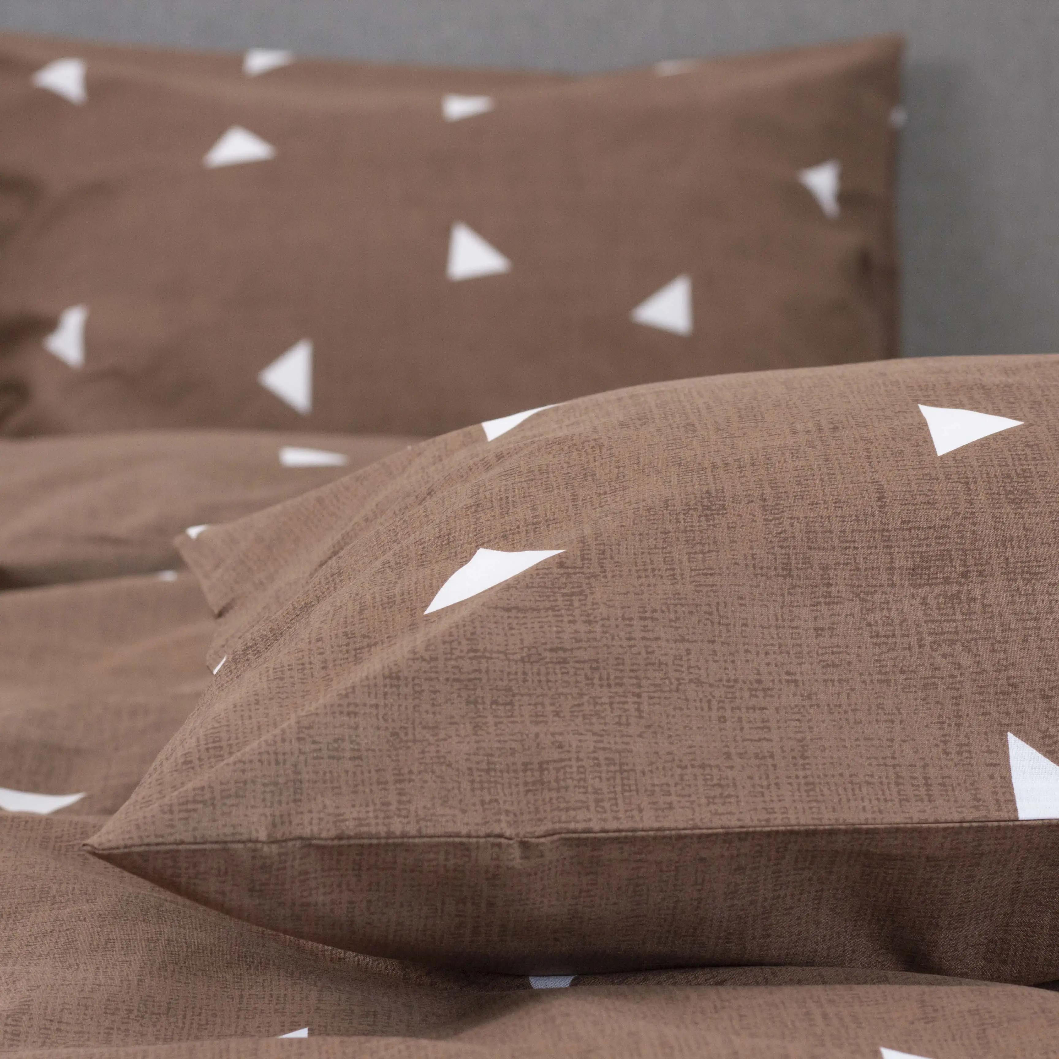 Комплект постельного белья "ТЕП" Choco Triangles, полуторное - Фото 5