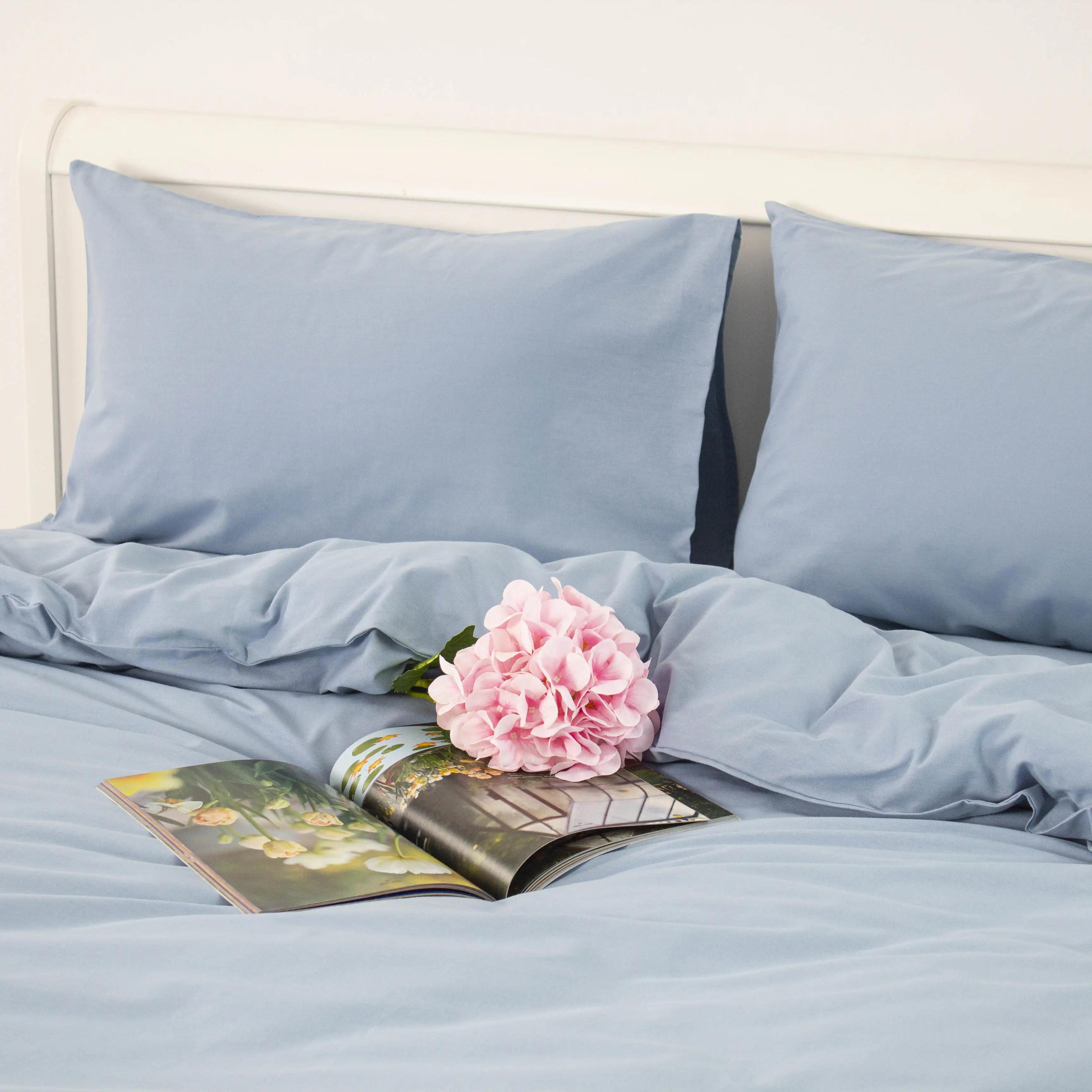 Комплект постельного белья ТЕП "Aura" Дождевой Василек, полуторное - Фото 5