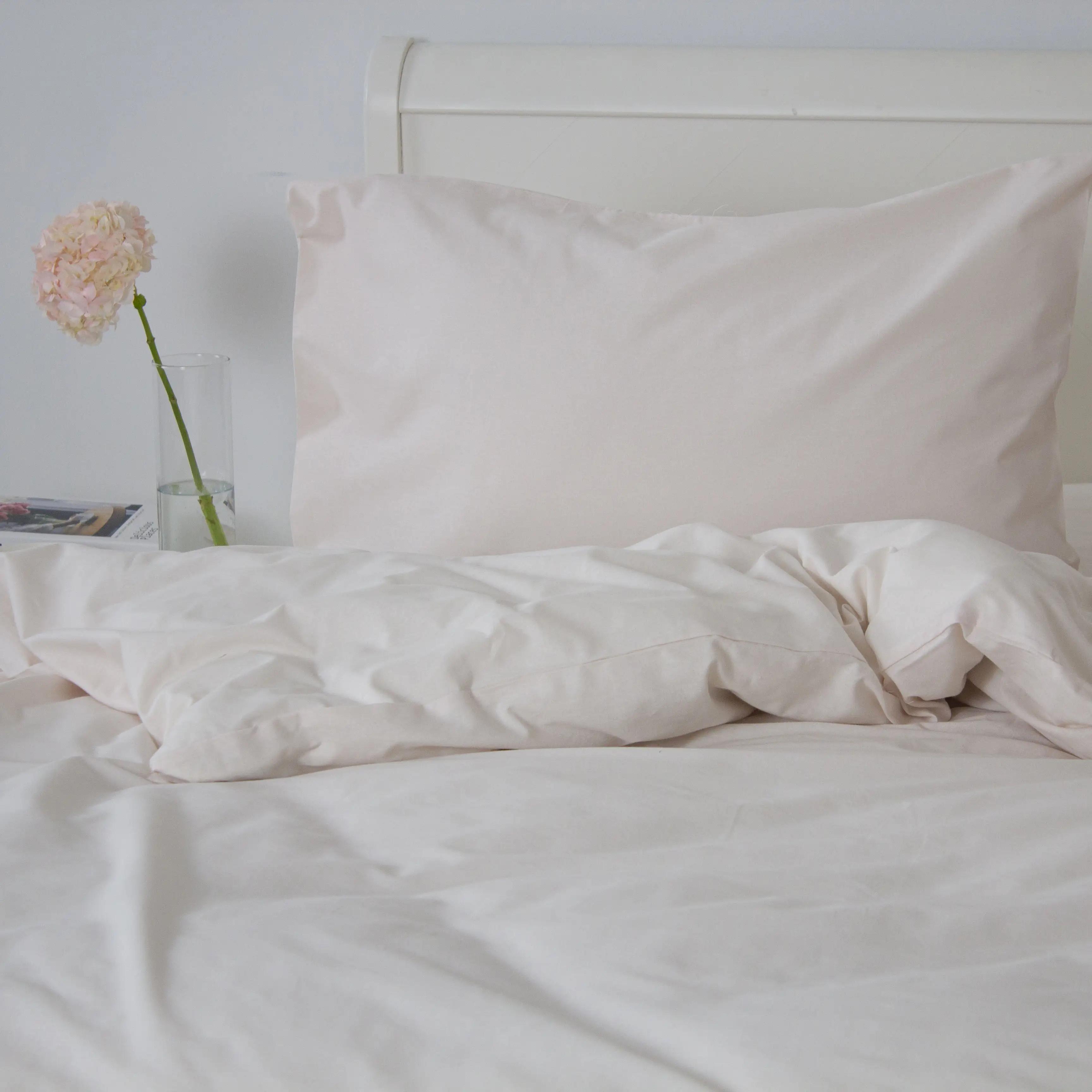 Комплект постельного белья ТЕП "Aura" Персиковый цвет, полуторное - Фото 6