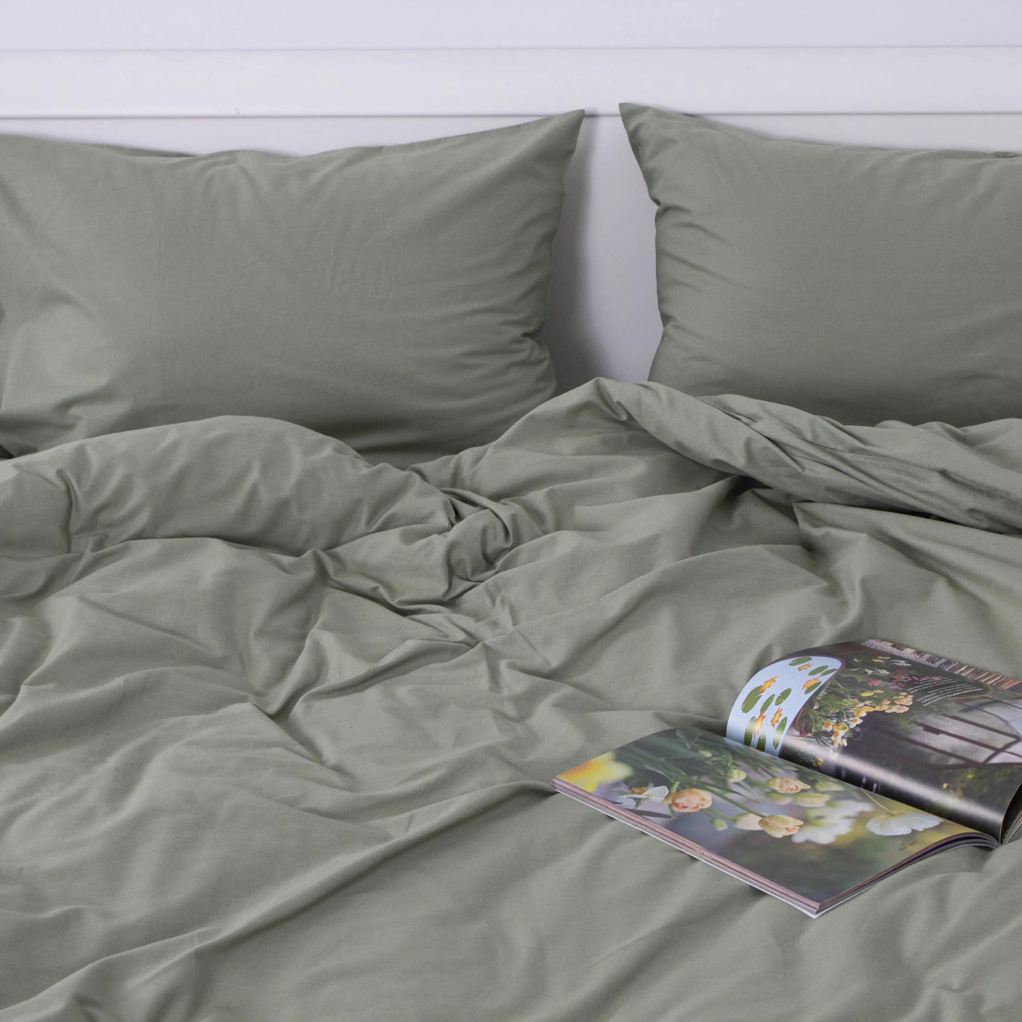 Bed Linen Set TEP "Aura" Fresh Sage, one and a half - Photo 6