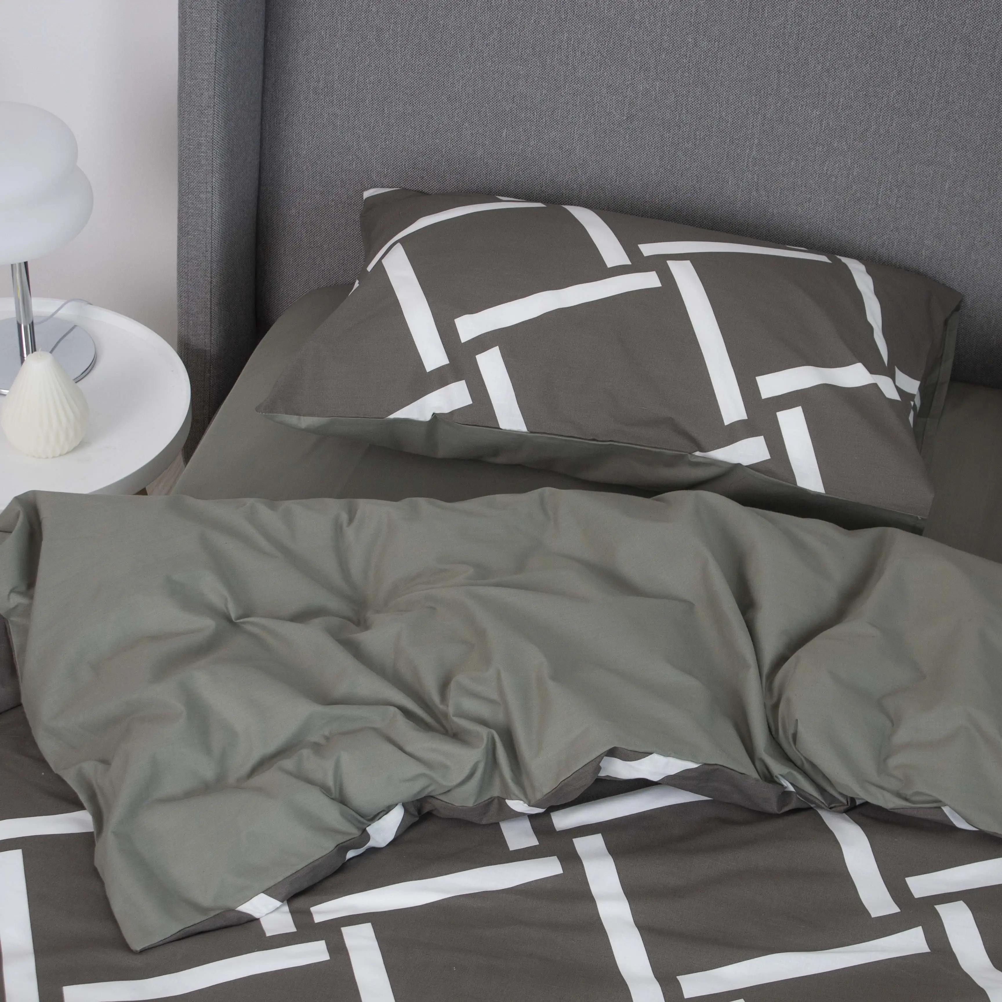 Комплект постільної білизни "ТЕП" Khaki Angles, двоспальна - Фото 5