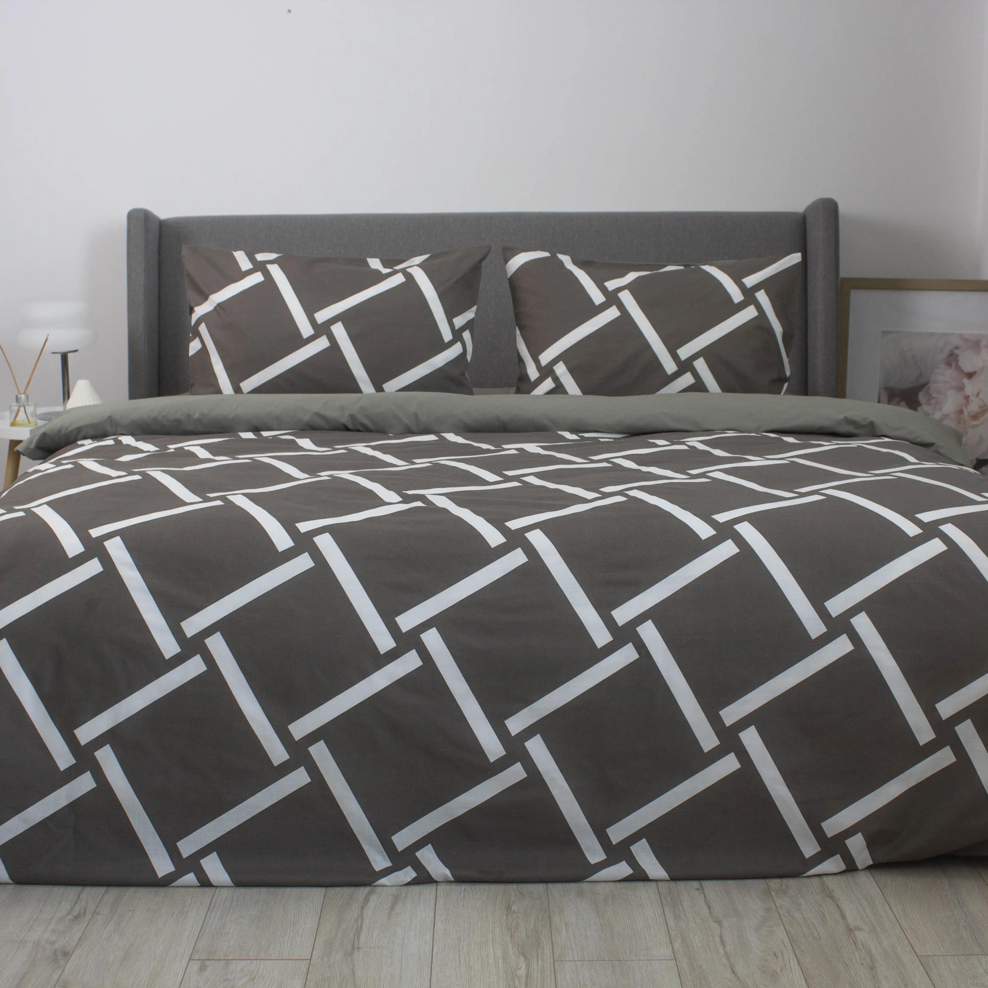 Bed Linen Set ТЕП «Happy Sleep» Khaki Angles